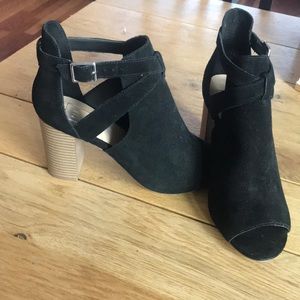 BNWOT Peep Toe Boot/Heel - sz 8